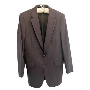 Burberry Made In the USA Vintage Burberrys’ Wool Plaid Blazer Men's Size 42